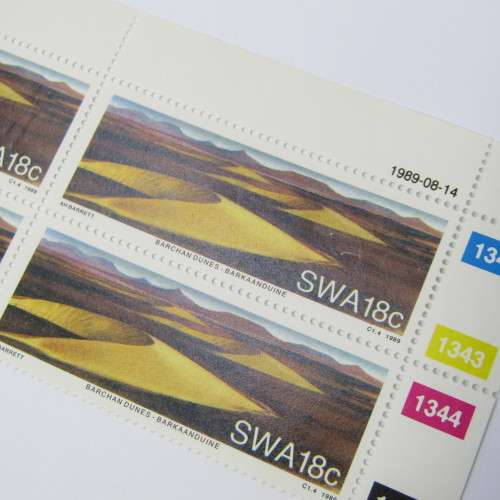 1989 Namib Desert Sand Dunes SACC 526 527 and 529