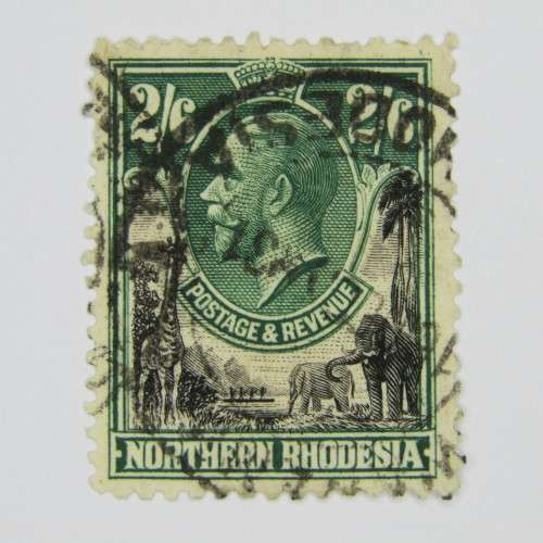 Lot of 2 Northern Rhodesia 1925 Definitive issue SACC 12 Used stamps