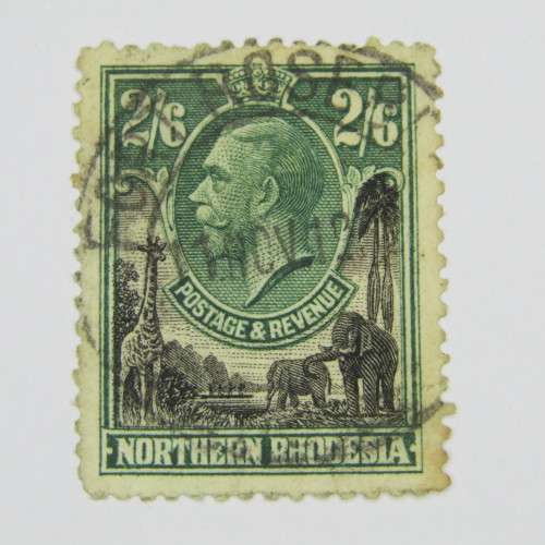 Lot of 2 Northern Rhodesia 1925 Definitive issue SACC 12 Used stamps