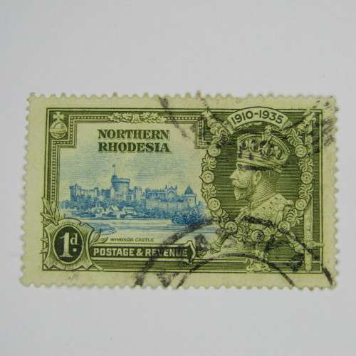 1935 Silver Jubilee 2 used stamps SACC18