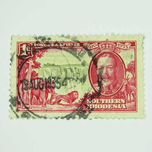 1935 George V Silver Jubilee SACC 32 3 x used stamps