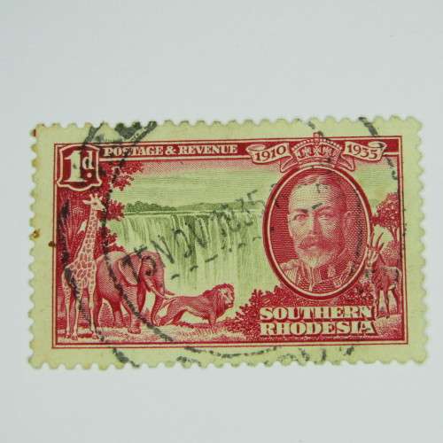 1935 George V Silver Jubilee SACC 32 3 x used stamps