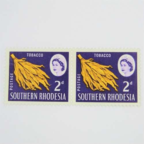 Southern Rhodesia 1964 Definitive issue SACC 96 2 mint stamps hinged
