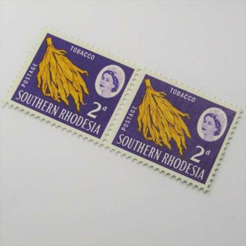 Southern Rhodesia 1964 Definitive issue SACC 96 2 mint stamps hinged