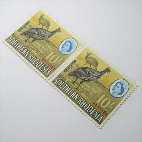 Southern Rhodesia 1964 Definitive issue. SACC 106 two mint stamps hinged