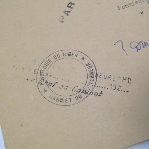 Airmail Niger 1955 to London Registered
