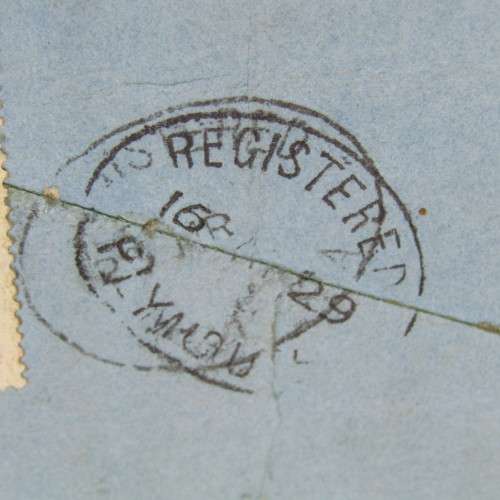 Registered cover from Garoua Cameroon via Nigeria to Lymington Herts England with five Cameroon stam