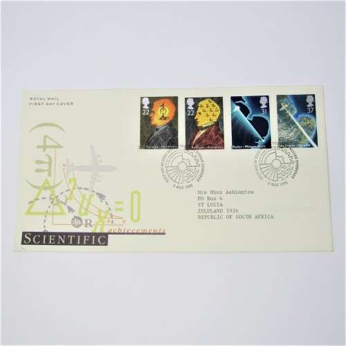 FDC G.B. Scientific Achievements
