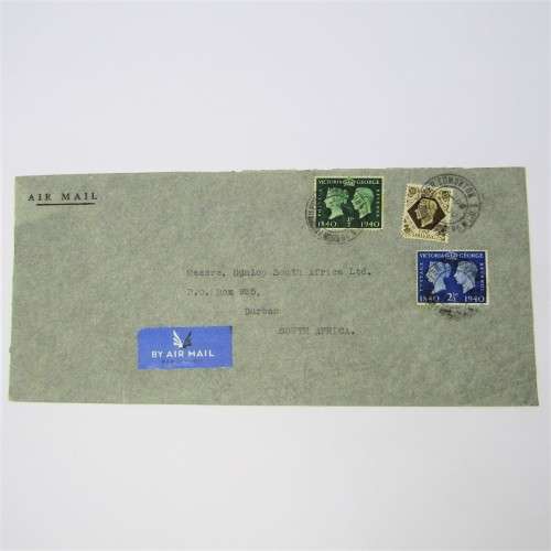 Airmail England to South Africa