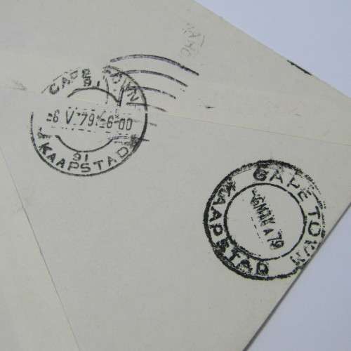 Airmail cover Germany to South Africa 1979