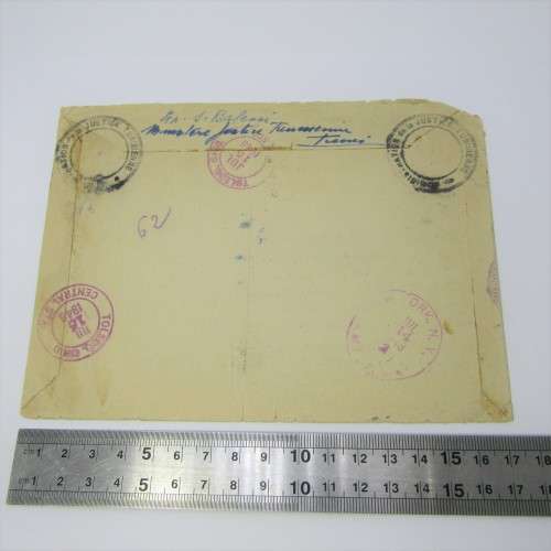 Airmail Tunisia registered cover to USA 1948