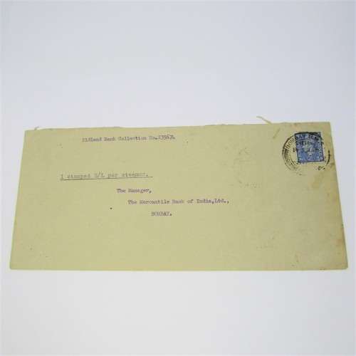 Great Britain Interesting cover to Bombay with censor mark