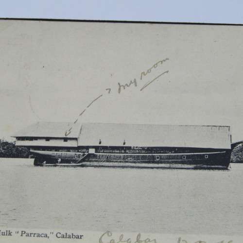 Southern Nigeria - old Calabar Trading Hulk Parraca