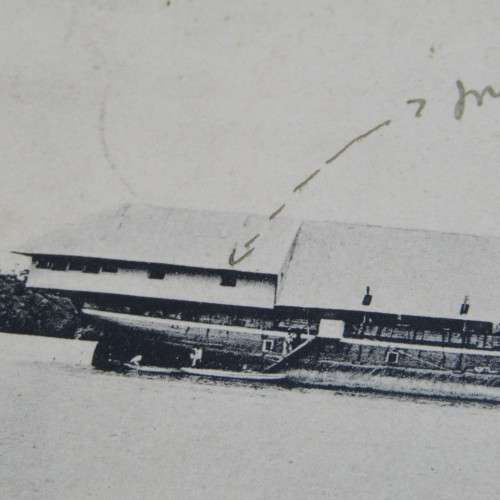Southern Nigeria - old Calabar Trading Hulk Parraca