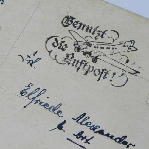 Berlin, Germany internal postcard with a German stamp and a Berlin 31 Dec 1927 cancellation