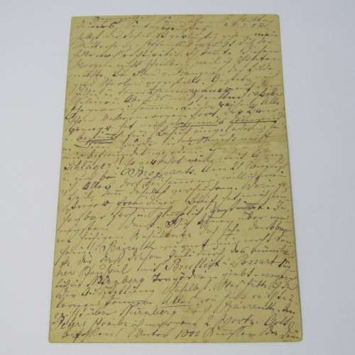Postal Stationary cover from Kissingen, Bavaria to Hamburg