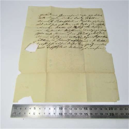 Berlin letter 20 August 1840 - A commendation for an opera singer by an anon writer