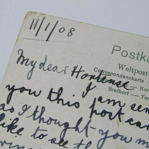German Paquebot cover from Lisboa Portugal to Bedford England - 12 January 1908