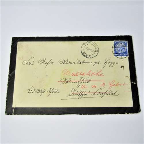 Berlin, Germany to Windhoek, South Africa with a German stamp, a Berlin 7 June 1934