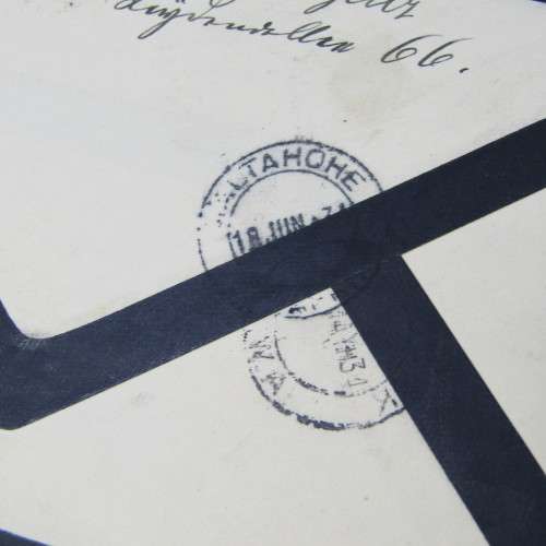 Berlin, Germany to Windhoek, South Africa with a German stamp, a Berlin 7 June 1934