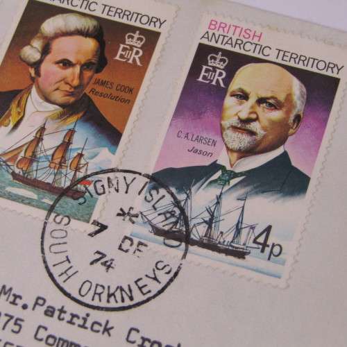 British Antarctic territory Signy Island, South Orkneys to Natal, South Africa