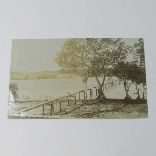 Internal South Africa photo postcard Isipingo Beach to Howick with a South Africa stamp, Isipingo Be