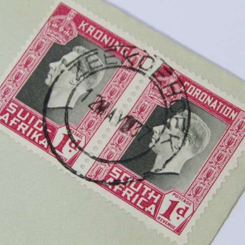 First Day cover from Zeekoehoek South Africa to Cape Town South Africa 12 May 1937 with SACC 71