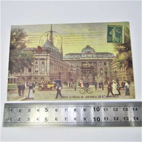 Paris censor cover to Port Elizabeth ( South Africa ) with a French stamp