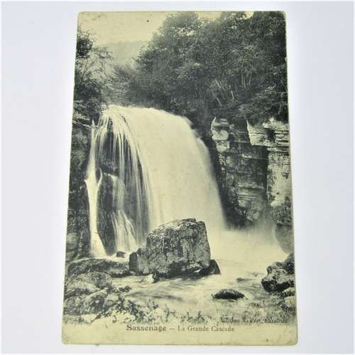 French Military postcard WW1, back stamped with a Resort Postes 4 Aug 1915 cancellation