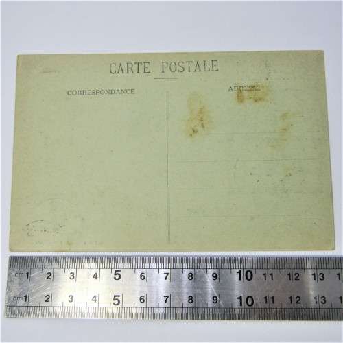 Unaddressed Postcard from Rufisque Senegal 17 July 1921 with Senegal stamp