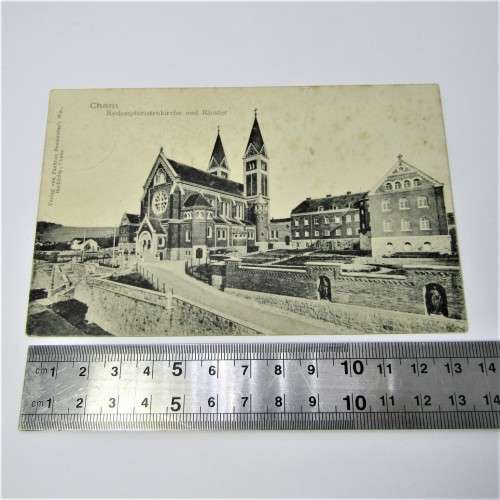 Cham internal postcard with a German stamp and a Cham 1 Aug 1906 cancellation