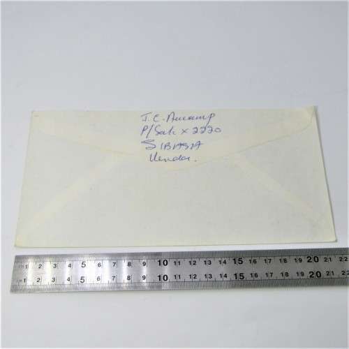 Letter from Venda ( Sibasa ) to Stellenbosch with Sibasa cancellation