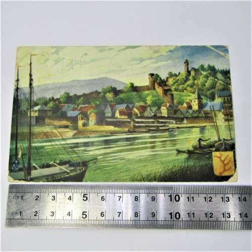 Berlin cover to Stendal with two German stamps and two unclear Berlin cancellations