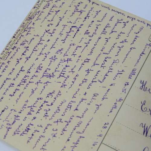 Gotha ( Germany ) to Gassel with a German stamps and a Gotha 23 Sep 1916