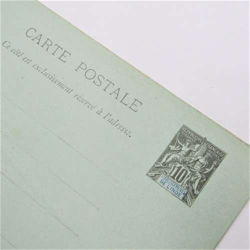 Unused French letter card
