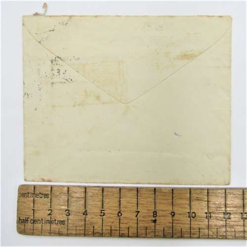 Australian 1 12d overstamped 2 pence from Melbourne, Victoria 1930 to South Africa redirected