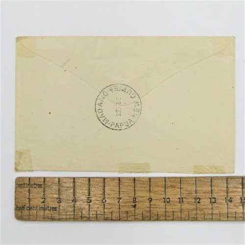 Australian airmail with 12d - 3d - 6d - 6 12d and 9d airmail to England - 22 December 1952