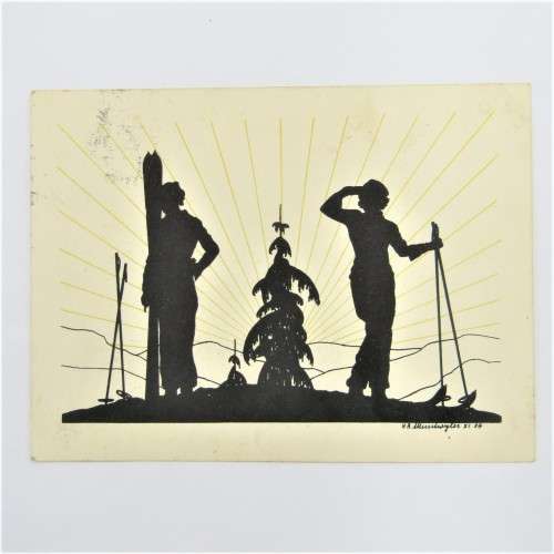 German Art postcard