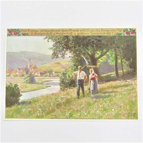 Germany Artists post card