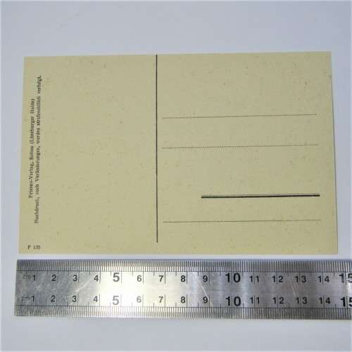 German Saying number F125, Postcard