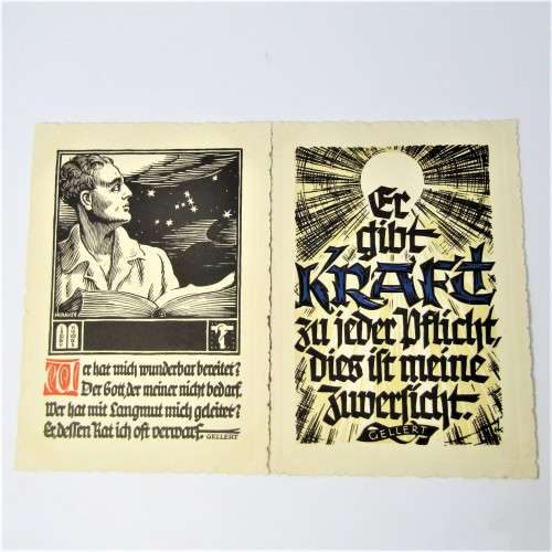 Germany Series 5 Art Deco Post cards
