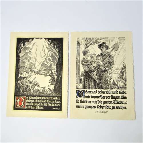 Germany Series 5 Art Deco Post cards