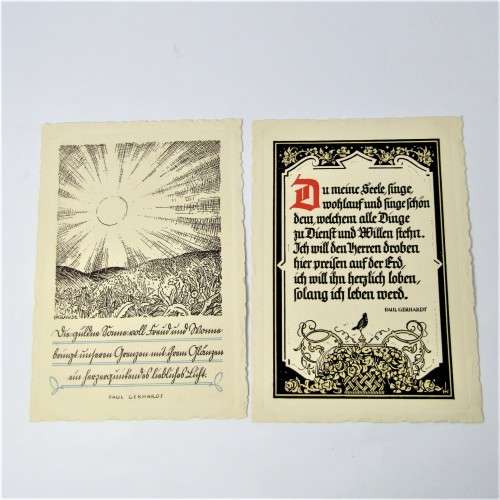 Germany Series 2 Art Deco Post cards