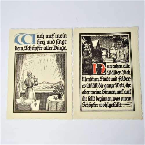 Germany Series 2 Art Deco Post cards