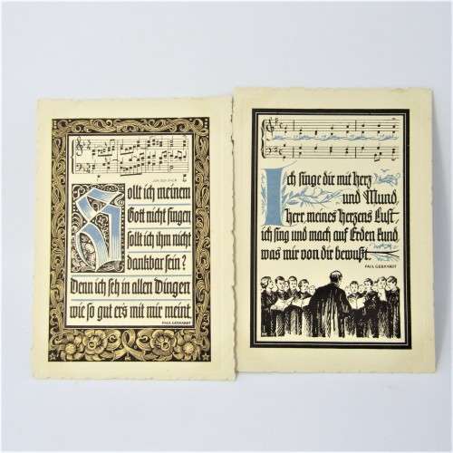 Germany Series 2 Art Deco Post cards