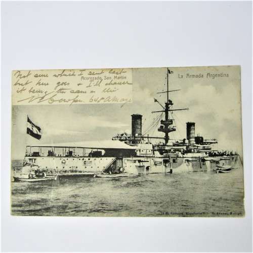 La Armado , Argentina Postally used Post card