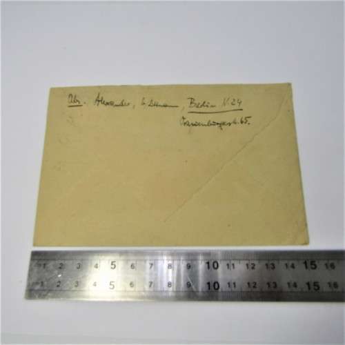 Berlin internal cover with a German stamp and a Berlin 21 March 1936 cancellation