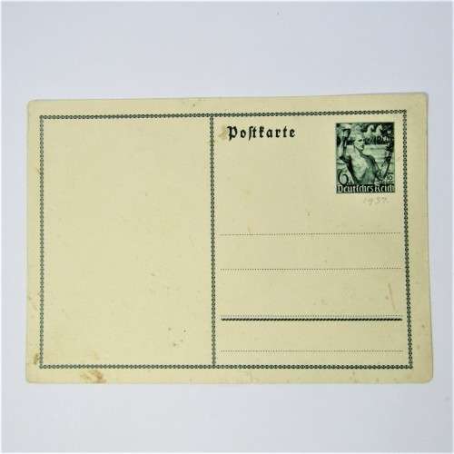 1937 German Postcard - unused