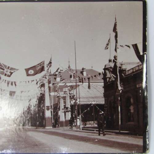 1925 Royal visit photograph - postcard