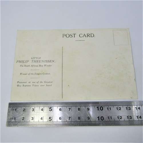 Signed Philip. Theunissen at 1936 Empire Exhibition Post card